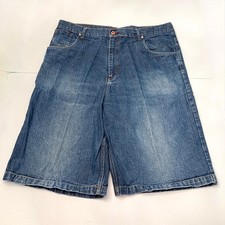 Phat Farm Denim Jean Shorts Mens 44 Y2K Hip Hop