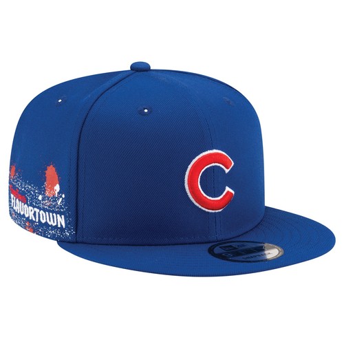 Men's MLB x Guy Fieri-s Flavortown Royal Chicago Cubs 9FIFTY Snapback Hat