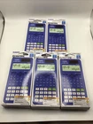 (5) Casio Scientific Calculator FX-300ES PLUS-BU 2nd Edition ACT SAT PSAT Sealed