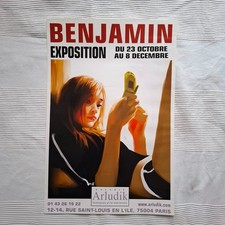 Poster BENJAMIN (Zhang Bin) Orange Anime Ausstellungsplakat Paris 40x60cm