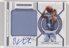 2020-21 Panini National Treasures Colossal Material 2/49 Brandon Clarke Auto 8k4