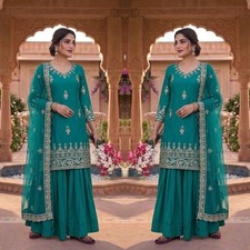 Pakistani Salwar Kameez Ready To Wear Suit Dress Indian Party Wedding Bollywood