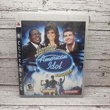 Konami: Karaoke Revolution Present American Idol Encore - Sony Playstation 3 CIB