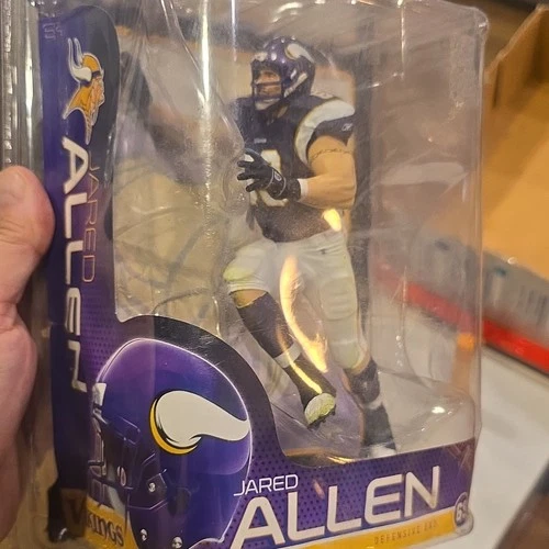 Jared Allen Minnesota Vikings NFL Football Figure Sports Collectible Unopened