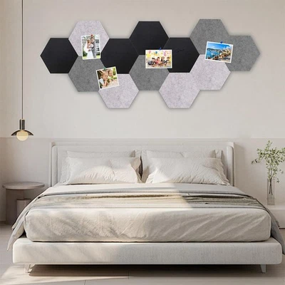 ZREE Akustikpaneele Selbstklebend,Hexagon Akustikplatten Schallschutz Wandpaneele DHL