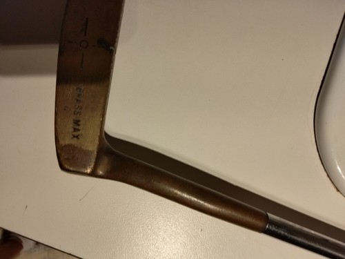 DUNLOP Long Neck BrassMax Blade Putter, RH, A classic. Read. - Picture 4 of 7