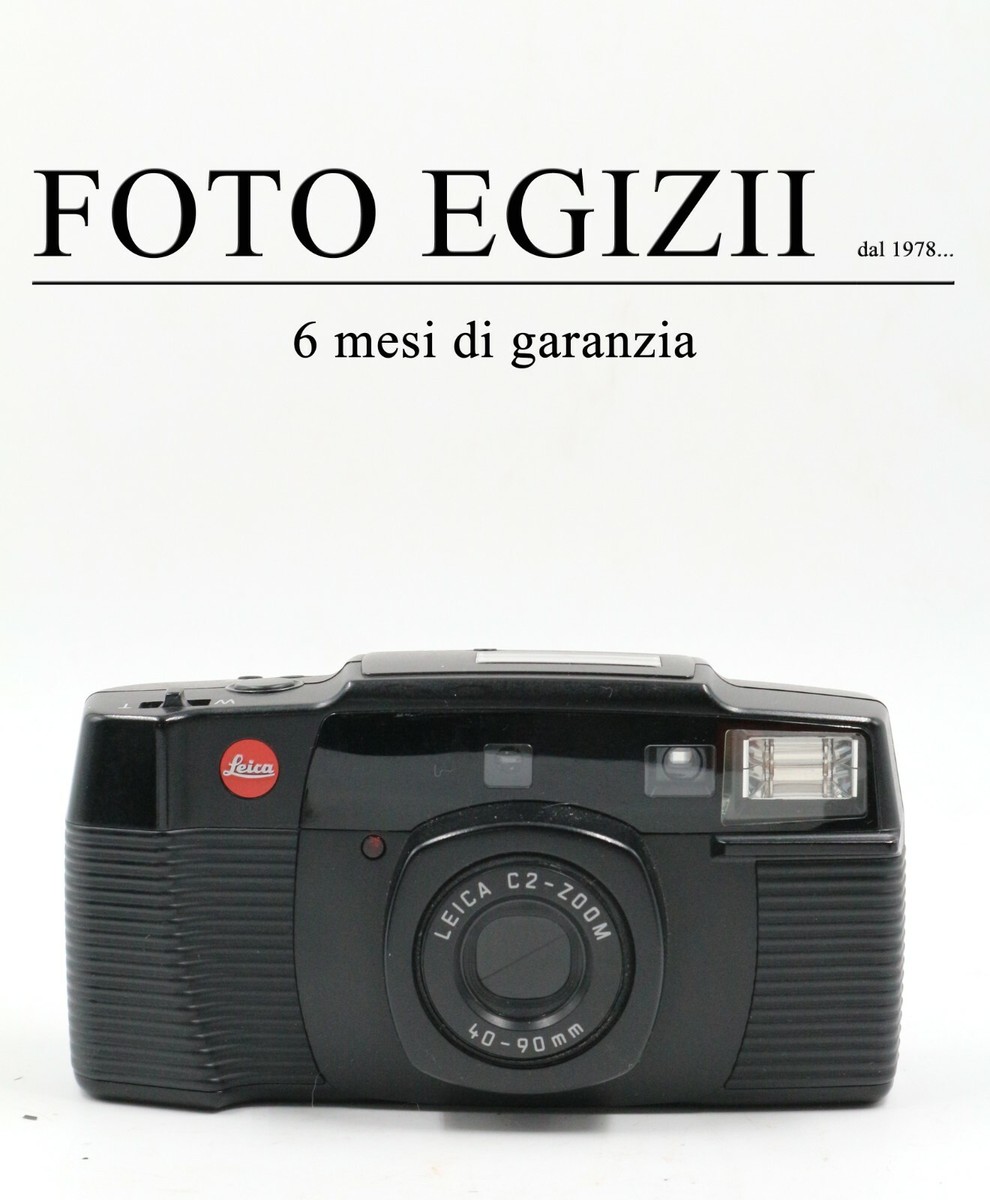 LEICA C2 ZOOM Compatta analogica con ZOOM 40-90mm PERFETTO USATO 