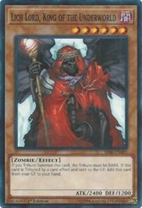 Lich Lord, King of the Underworld - SR06-EN005 - Common - 1st Edition x3 - Near