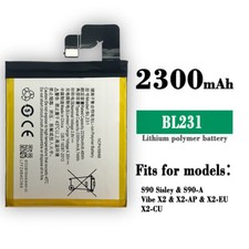 Battery For Lenovo BL231 S90 Sisley S90-A Vibe X2 X2-AP X2-EU X2-CU Internal
