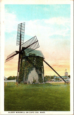 Postcard: OLDEST WINDMILL ON CAPE COD, MASS.
