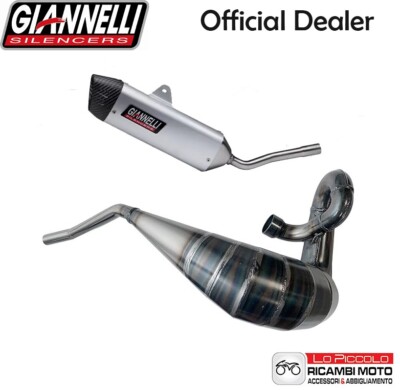 MARMITTA GIANNELLI BETA RR 50 ENDURO MOTARD 22-23+SILENZIATORE