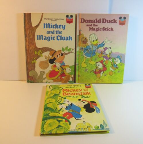 1973-1975 Walt Disney Productions lot de 3 livres.  - Photo 1 sur 8