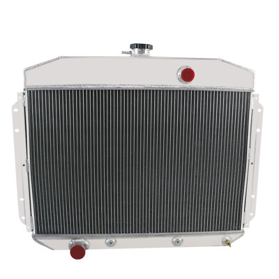 4 Row Aluminum Radiator For 1961-1964 62 Ford F100 F250 F350 Pickup Truck V8 GAS