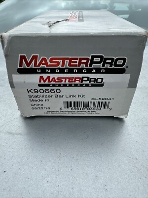 Masterpro K90660 Stabilizer Bar Link Kit.  Honda, Acura