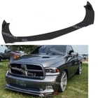 For Ram 1500 2011-17 Front Bumper Lip Chin Spoiler Splitters Glossy Black CAO