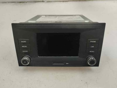5F0 035 871 B AUDIOSYSTEM / RADIO-CD / 2017 / 169480 FÜR SEAT IBIZA 6J5 STYLE