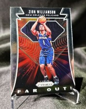 2019-20 Zion Williamson Panini PRIZM Far Out #24 🔥RC Pelicans🔥