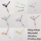 NH35 Watch Hands Luminous for NH36 ETA2824 PT5000 Miyota DG2813 Silver/Gold/Red