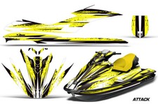 Jet Ski Graphics Decal Stickers For Sea Doo GTI Sitdown 06-10 ATTACK Y