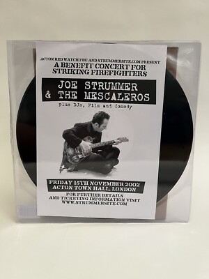 Joe Strummer & the Mescaleros A Benefit Concert for Striking Firefighters Vinyl 