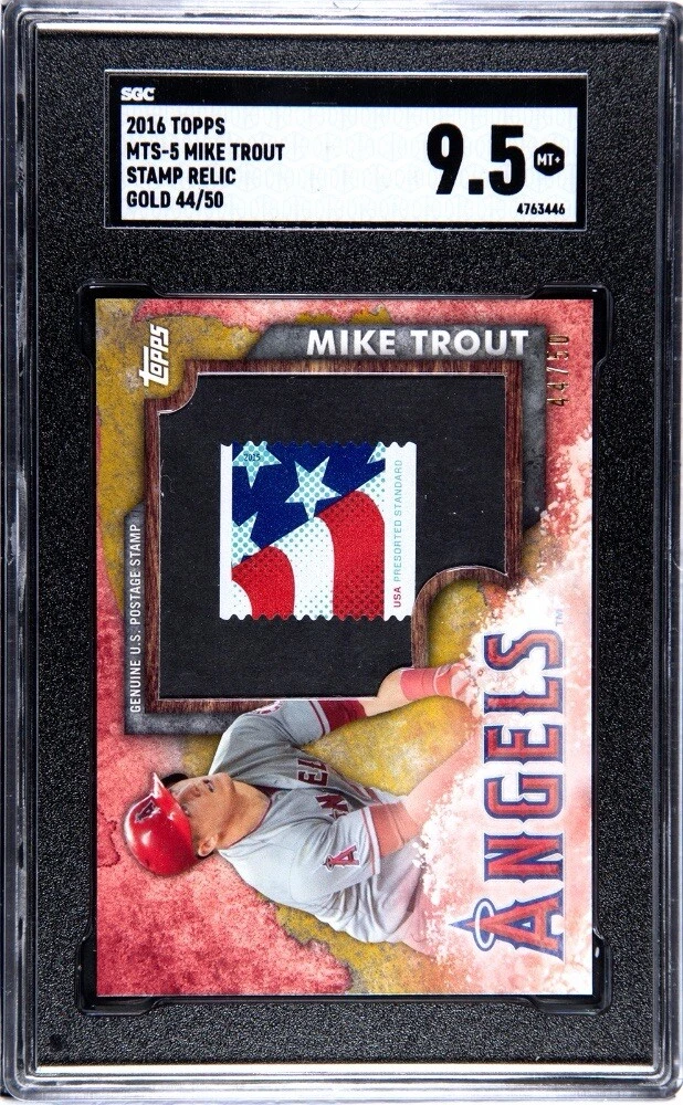 Topps Mike Trout 2016 Season Baseball Sports Trading Cards