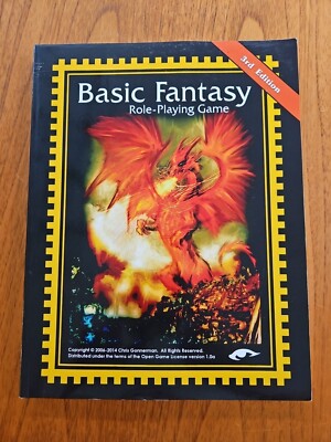 Basic Fantasy Role-Playing Game 3rd Edition by Chris Gonnerman (2014, Trade...
