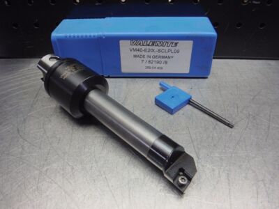Valenite VM/ KM 40 Integral 20mm Carbide Boring Bar VM40-E20L-SCLPL09 (LOC2814A)