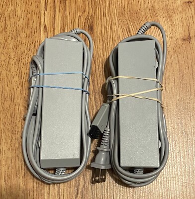 2 Wii Power Cords Nintendo | eBay
