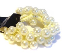 FAUX PEARL BRACELETS ASSORTED STYLE FANCY BEAD BRACELETS STRETCH