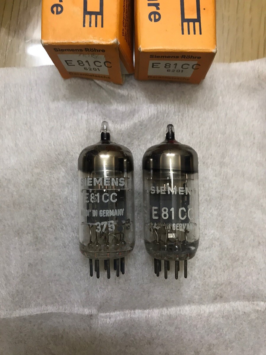 Siemens E81CC/12AT7/ECC801S Triple Mica NOS NIB | eBay