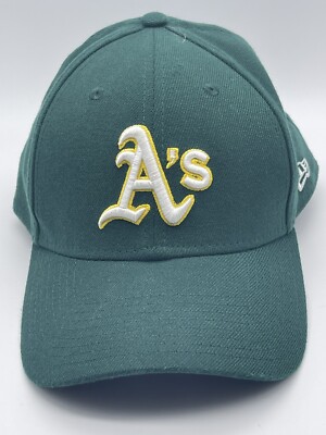 Oakland Athletics MLB New Era 59FIFTY Stretch Flex Hat Green