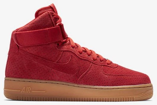 Nike Air Force 1 Suede High University Red W