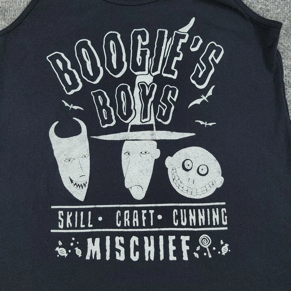 Disney Tank Top Shirt Girl's XL Black The Nightmare Before Christmas Sleeveless - Image 2 of 4