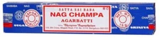 Satya Sai Baba Nag Champa Incense Sticks 15 Gram, Pack of 4