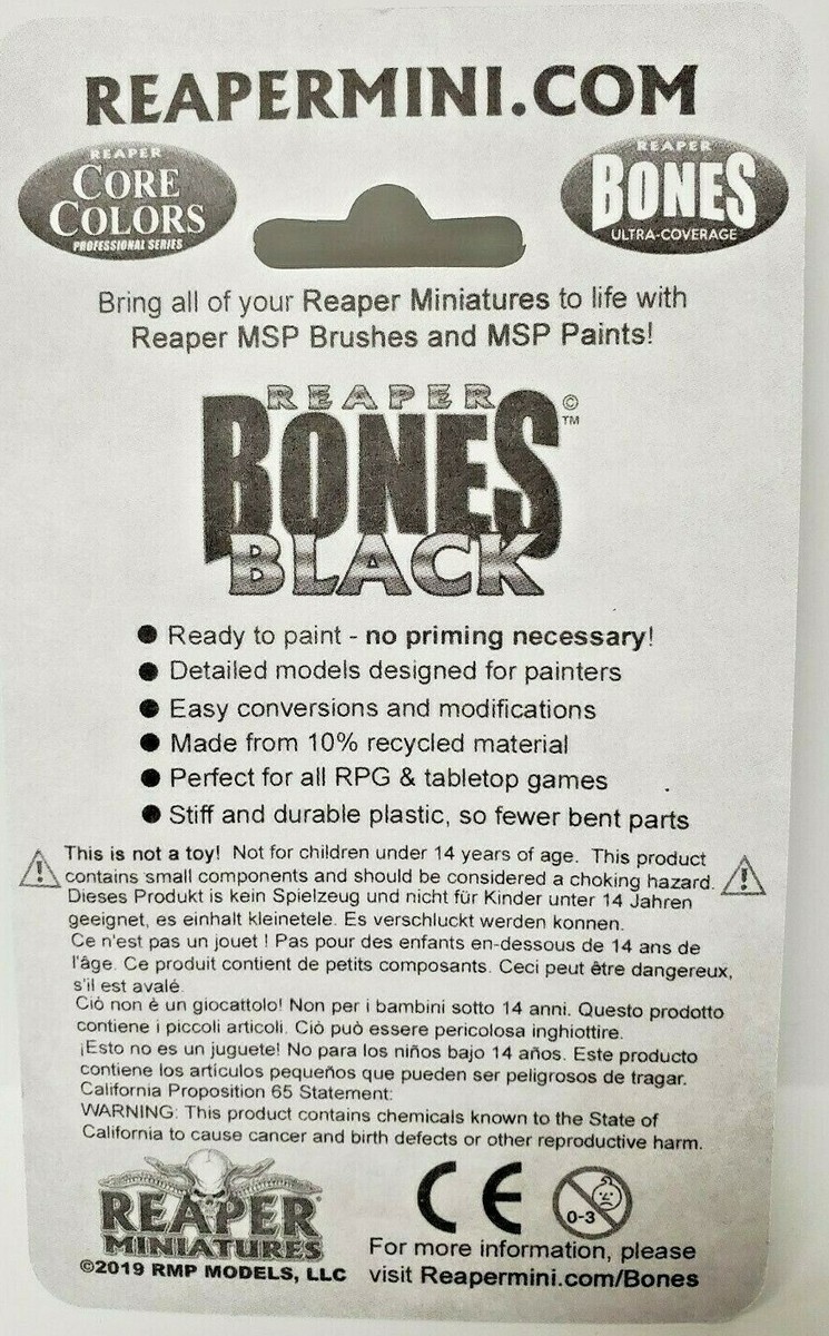 Figurina Fishmongers Townsfolk Bones Reaper 44035 - Miniature RPG JDR Dreadmere 45mm