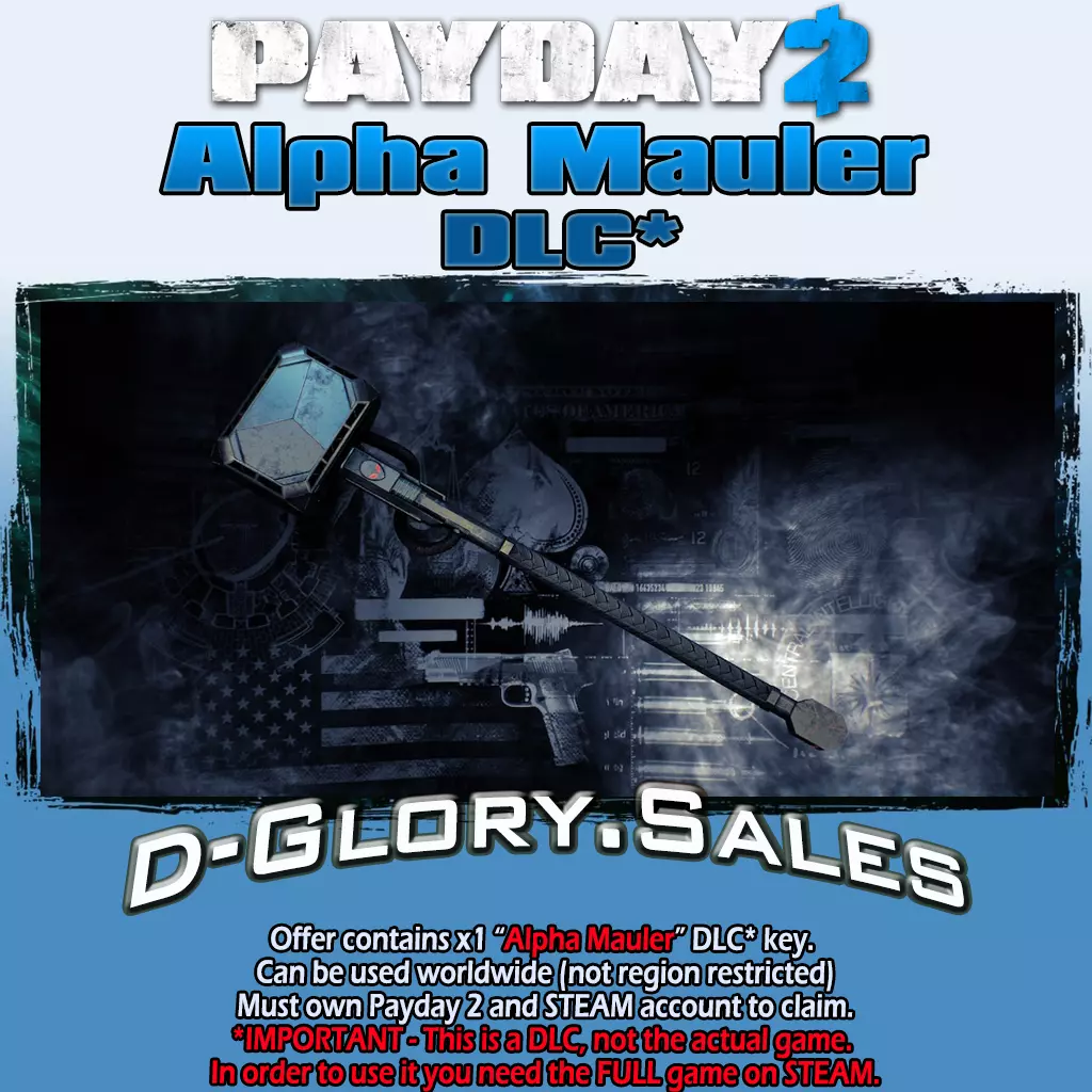 Payday 2 - Alpha Mauler DLC (STEAM)