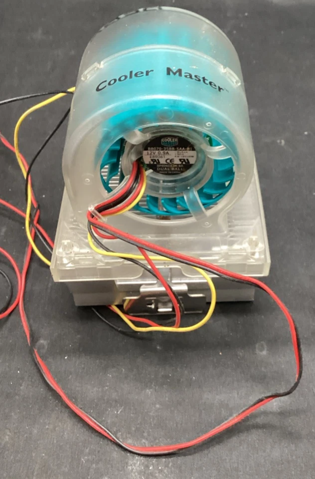 Vtg Cooler Master Aero CPU Cooler - Rare indeed - ships free - Image 4 of 4