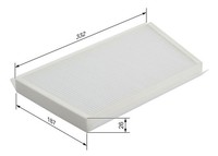 Filter, Innenraumluft Bosch 1 987 432 070 FüR OE A 203 830 01 18 - 203 830 01 18