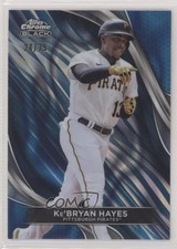 2024 Topps Chrome Black Blue Lava Refractor 24/75 Ke'Bryan Hayes #21 rp9