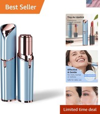 Battery-Powered Electric Face Razor with Waterproof Design for Effortless Beauty