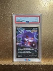 Pokémon TCG Gengar v Holo Card 156/264 Sword & Shield: Fusion Strike PSA 9