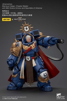 JoyToy JT01338 Warhammer 40k 1:18 Ultramarines Marneus Calgar Chapter Master Toy