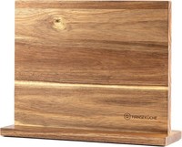 HanseküChe Messerblock - Messerhalter Ohne Messer Aus Holz Messerbrett (Akazie