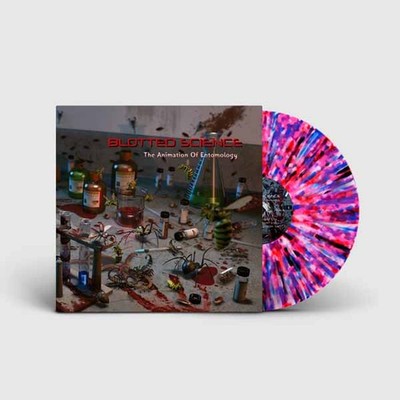 Blotted Science The Animation Of Entomology (red/blue/white/black Splatter) LP N