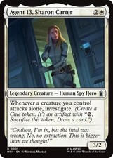 Agent 13, Sharon Carter [MSH - 1] Uncommon LP