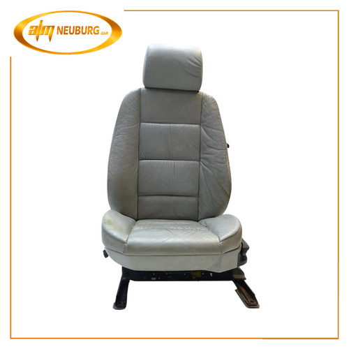 Original BMW E36 Cabrio Coupe Vordersitz Fahrersitz Sitz Sitzheizung Leder Grau