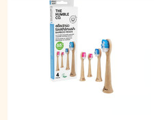 The Humble Co. Electric toothbrush bamboo heads 4-pack adult soft