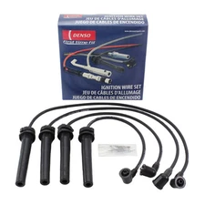 7mm Ignition Spark Plug Wires Set Denso For Nissan Frontier Xterra 2.4L L4 02-04