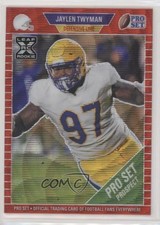 2021 Leaf Pro Set Metal Red Wave 75/50 Jaylen Twyman #41 no9