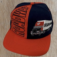 Vintage Roadway Trucking SnapBack Hat Cap K Products Made in USA